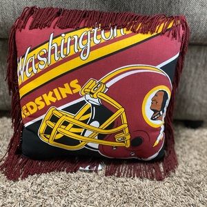 Vintage WA Redskins Accent Pillow